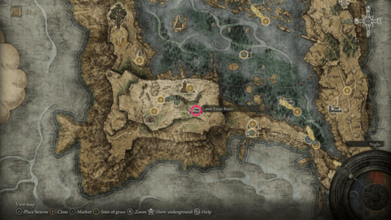 Elden Ring - Lunar Estate Ruins Location