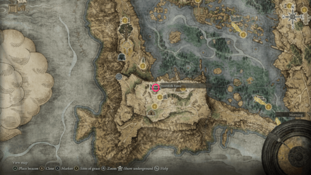 Elden Ring - Moonfolk Ruins Location
