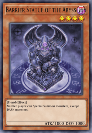 Barrier Statue of the Abyss