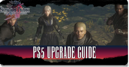 Final Fantasy Origin - PS5 Upgrade Guide