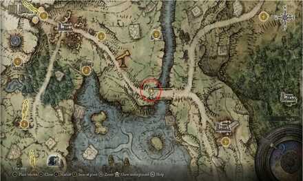 Elden Ring - Determination Ash of War Map Location