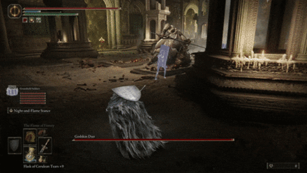 Black Flame Circle - Godskin Duo - Elden Ring