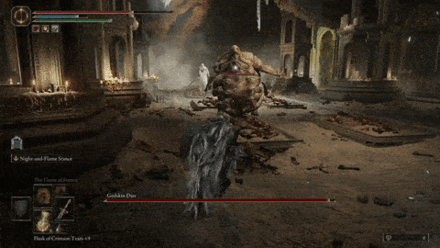 Rapier Triple Thrust - Godskin Duo - Elden Ring