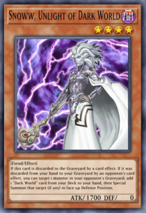 Snoww, Unlight of Dark World