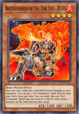Brotherhood of the Fire Fist - Bear