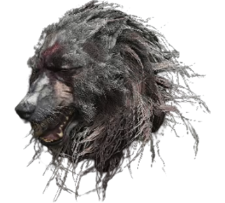 Black Wolf Mask