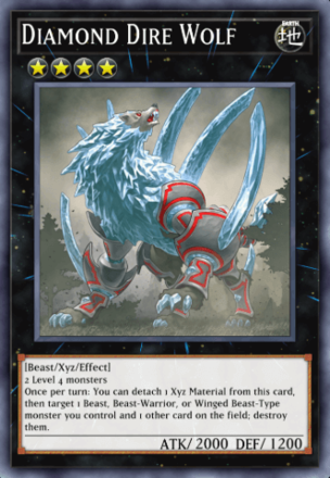 Diamond Dire Wolf