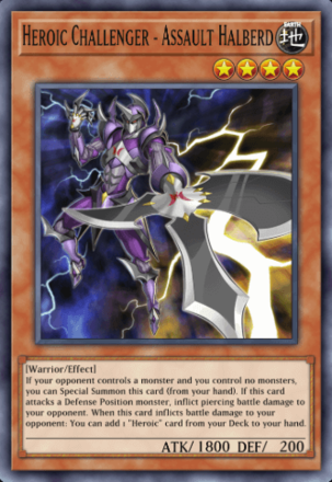 Heroic Challenger - Assault Halberd