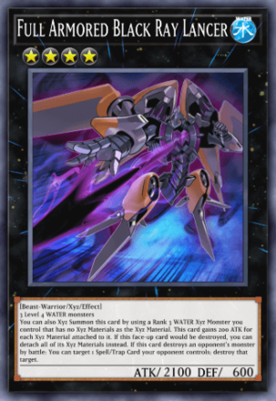 Full Armored Black Ray Lancer