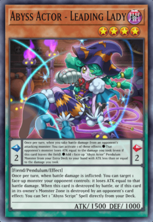 Abyss Actor - Leading Lady