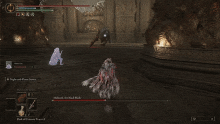 Greatsword Blasts and Slam Combo - Maliketh, the Black Blade - Elden Ring