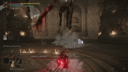 Greatsword Spinning Slashes - Maliketh, the Black Blade - Elden Ring
