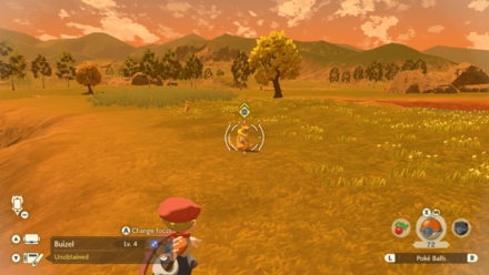 Pokemon Legends Arceus - Sneak Sleeping Pokemon