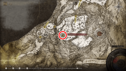 Elden Ring - Sacred Tear 11 - Church of Repose Map Location