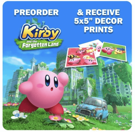 Kirby and the Forgotten Land - Decor Prints
