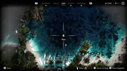 Jeeva Rescued by First Imperator Datapoint Horizon Forbidden West Map