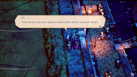 Erika Joins the Battle