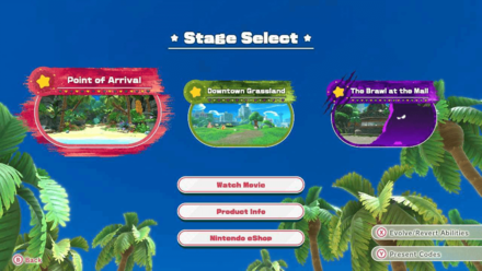 Kirby and the Forgotten Land - Enjoy Three Stages