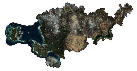 Frostclaw Map Locations