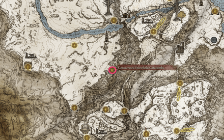 Consecrated Snowfield Catacombs Location