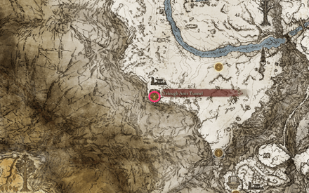 Yelough Anix Tunnel Location