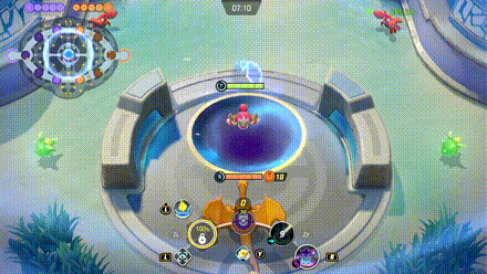 Pokemon UNITE - Hyperspace Hole Effect Seismic Slam Bound.gif