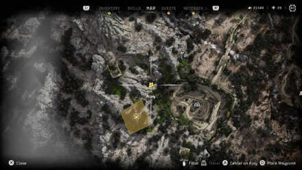 Bad Way To Go Datapoint Horizon Forbidden West Map