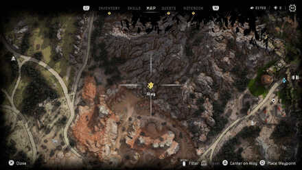 Water Under The Bridge Datapoint Horizon Forbidden West Map