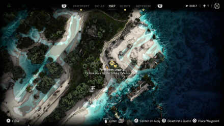 AGI Log: 7/13/47 Datapoint Horizon Forbidden West Map