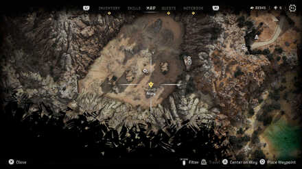 Not For Everyone Datapoint Horizon Forbidden West Map