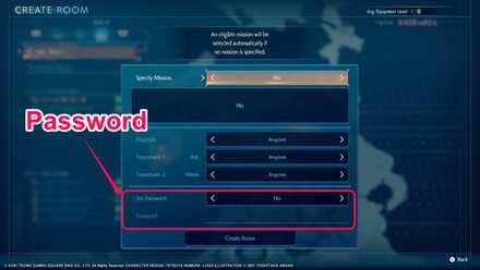 Stranger of Paradise - Multiplayer Password