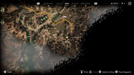 RC-I Report: Strategic Assessment Datapoint Horizon Forbidden West Map