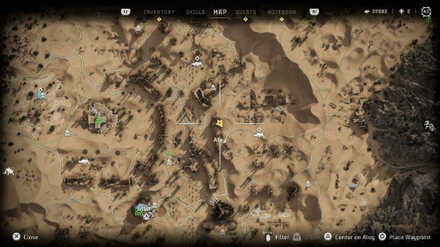 PWN DSPORTS Needs You! Datapoint Horizon Forbidden West Map