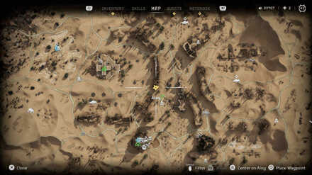 Improved Yield Datapoint Horizon Forbidden West Map