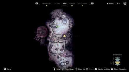 Gears Money! Datapoint Horizon Forbidden West Map