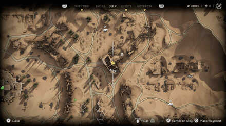 Ridotto Riots Datapoint Horizon Forbidden West Map