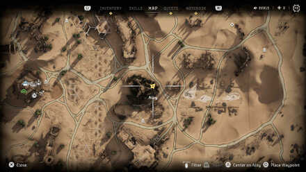 Holo Show Month! Datapoint Horizon Forbidden West Map