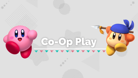 Kirby and the Forgotten Land - Play with Up to Two Players in Co-op Mode