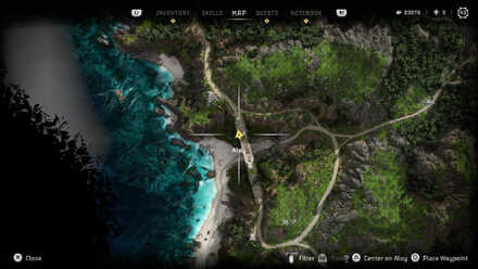 Parental Holo-Guardian Datapoint Horizon Forbidden West Map