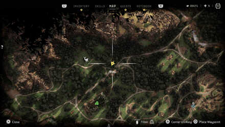 Pack Your Holobags! Datapoint Horizon Forbidden West Map