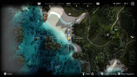 Trellago Relocates Datapoint Horizon Forbidden West Map