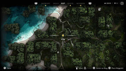 Techipelago Datapoint Horizon Forbidden West Map