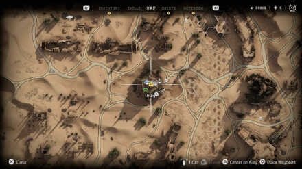 Church Claim Datapoint Horizon Forbidden West Map