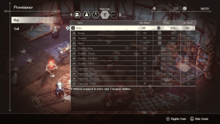 Triangle Strategy - Merchant