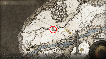 Elden Ring - Deathroot South of Castle Sol Main Gate Tibia Mariner