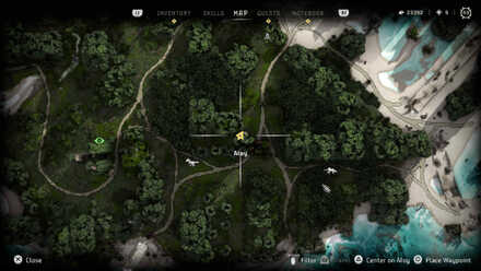 Crawl Tonight? Datapoint Horizon Forbidden West Map