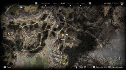 Ignominious Cryathon Datapoint Horizon Forbidden West Map