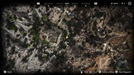 Failsafe Datapoint Horizon Forbidden West Map