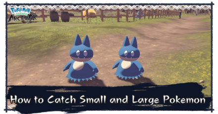 Pokemon Legends Arceus - How to Catch Small and Large Pokemon.png