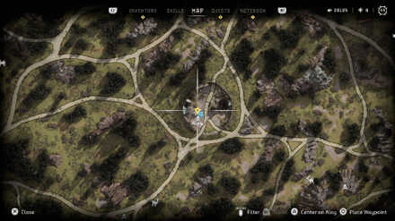 Sifting The Scrap Datapoint Horizon Forbidden West Map